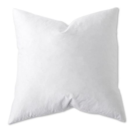 SUNFLOWER Sunflower EFD-28 White Down Feather Euro Pillow - 28 x 28 in. -Pack of 2 EFD-28